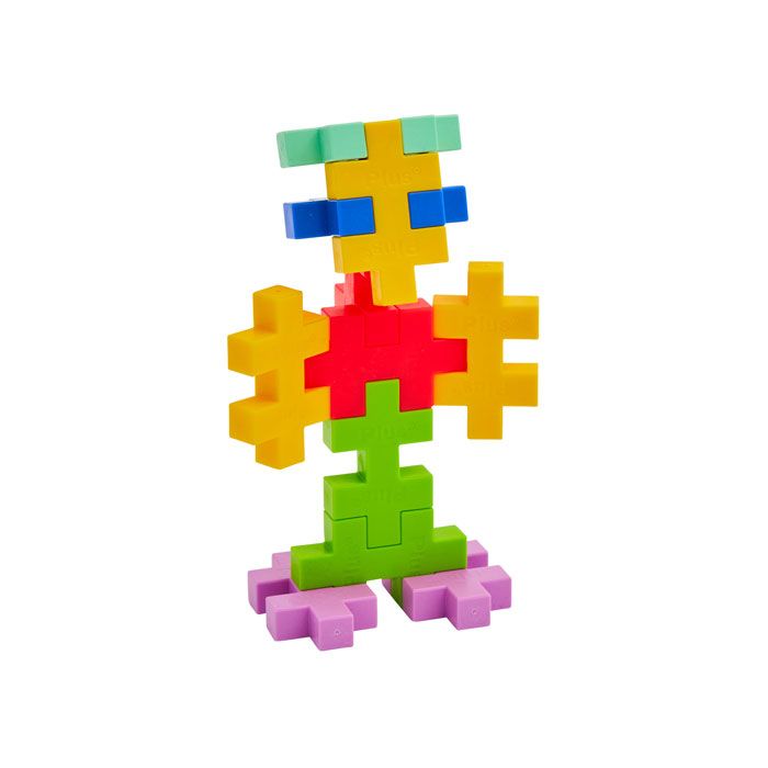 Figura piezas colores tropicales